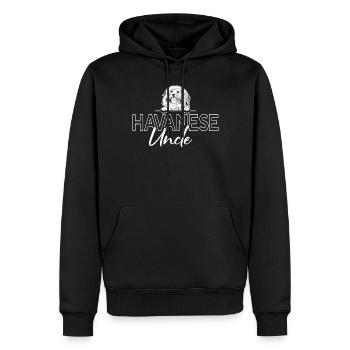 Gifts for Havanese Dog Lovers - Männer Premium Bio Hoodie - Schwarz - Vorne - Nico (187cm)