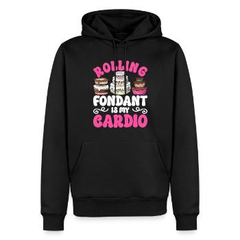 Tortenkünstler Cake Artist Konditor - Männer Premium Bio Hoodie - Schwarz - Vorne - Nico (187cm)