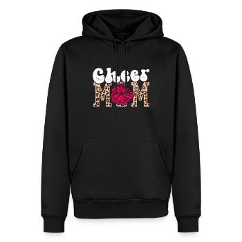 Cheer Mom Cheerleadering Cheerleader Mutter - Männer Premium Bio Hoodie - Schwarz - Vorne - Nico (187cm)