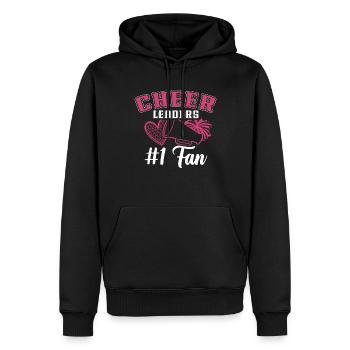 Cheer Mom Cheerleadering Cheerleader Mutter - Männer Premium Bio Hoodie - Schwarz - Vorne - Nico (187cm)