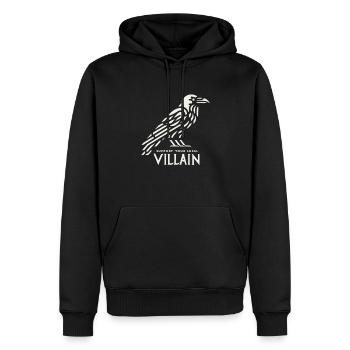 Lilith, Démon, Gothique, Mythologie, Folklore, - Sweat à capuche Premium bio Homme - noir - Devant - Nico (187cm)