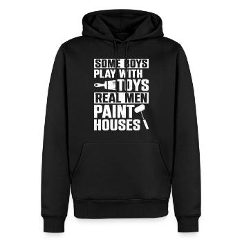House Painter Decorator Some Boys - Männer Premium Bio Hoodie - Schwarz - Vorne - Nico (187cm)