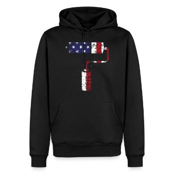 House Painter Decorator Paint - Männer Premium Bio Hoodie - Schwarz - Vorne - Nico (187cm)