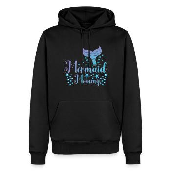 Geburtstags Party Kader Für Meerjungfrau - Männer Premium Bio Hoodie - Schwarz - Vorne - Nico (187cm)