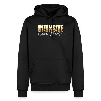 Infirmier(ère) autorisé(e) Rn Medical - Sweat à capuche Premium bio Homme - noir - Devant - Nico (187cm)