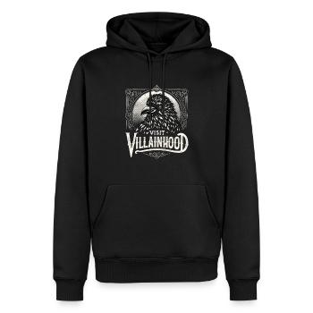 Antagonist Böser Schurkenschurke - Männer Premium Bio Hoodie - Schwarz - Vorne - Nico (187cm)