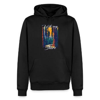 Machen Sie Eine Wanderung Natur Wandern - Männer Premium Bio Hoodie - Schwarz - Vorne - Nico (187cm)