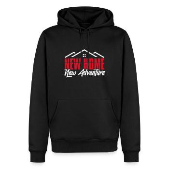 Neuer Hausbesitzer Hauswarmester Hausbesitzer - Männer Premium Bio Hoodie - Schwarz - Vorne - Nico (187cm)