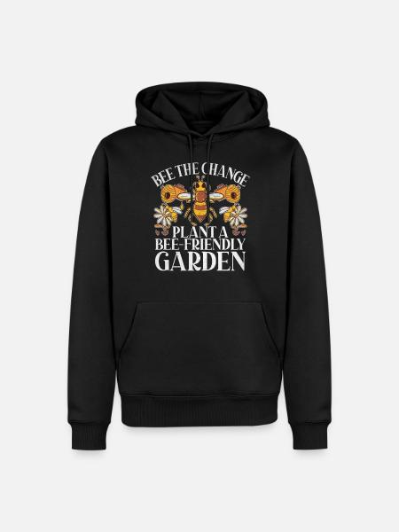 Bee Gifts - Men’s Premium Organic Hoodie - black