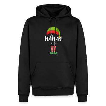 die Kindermädchen Elf - Männer Premium Bio Hoodie - Schwarz - Vorne - Nico (187cm)
