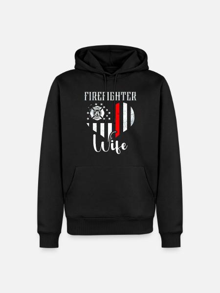 Firefighter Fire Crews ́ - Men’s Premium Organic Hoodie - black