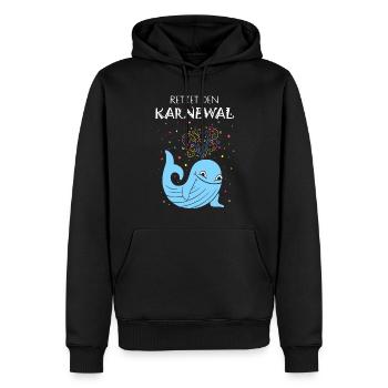 Karneval Fasching Konfetti Karnewal Kostümersatz - Männer Premium Bio Hoodie - Schwarz - Vorne - Nico (187cm)