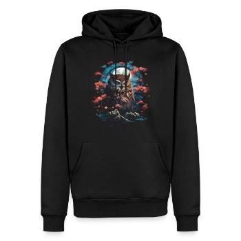 Majesty Fantasy Artwork Japan Art - Men’s Premium Organic Hoodie - black - Front - Nico (187cm)