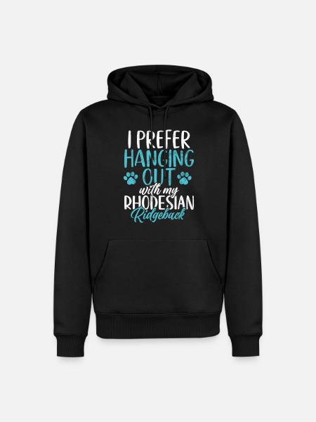 Rhodesian Ridgeback Gifts - Men’s Premium Organic Hoodie - black