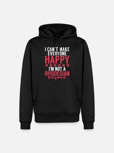Rhodesian Ridgeback Gifts - Men’s Premium Organic Hoodie - black