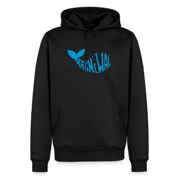 Karnewal Kölner Karneval Konfetti Kostümersatz - Männer Premium Bio Hoodie - Schwarz - Vorne - Nico (187cm)