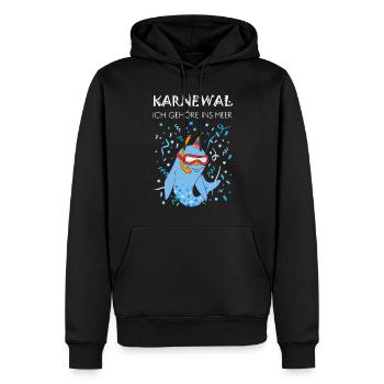 Karneval Konfetti Sommerpause Sommerferien Jecken - Männer Premium Bio Hoodie - Schwarz - Vorne - Nico (187cm)