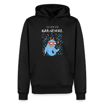 I'm a Carnewal Carnival Confetti Diver - Men’s Premium Organic Hoodie - black - Front - Nico (187cm)