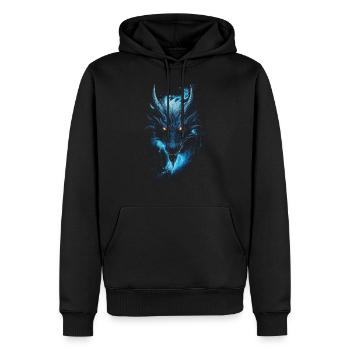 Dragon Role Playing Game Dragon - Men’s Premium Organic Hoodie - black - Front - Nico (187cm)
