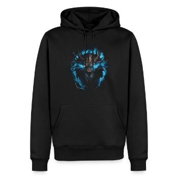 Dragon Role Playing Game Dragon - Men’s Premium Organic Hoodie - black - Front - Nico (187cm)