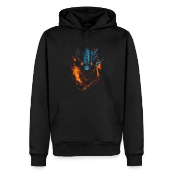Dragon Role Playing Game Dragon - Men’s Premium Organic Hoodie - black - Front - Nico (187cm)