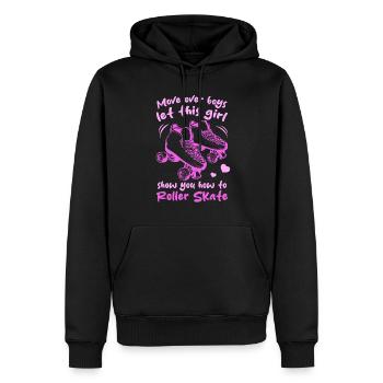 Roller Skates Roller Skating Girls Roller Skater G - Männer Premium Bio Hoodie - Schwarz - Vorne - Nico (187cm)