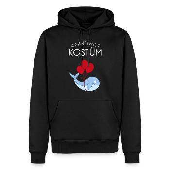 Karnewal Karneval Fasching Konfetti Kostümersatz - Männer Premium Bio Hoodie - Schwarz - Vorne - Nico (187cm)