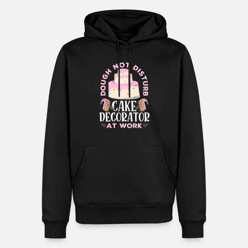 Cupcake artiste cuisson - Sweat à capuche Premium bio Homme - noir