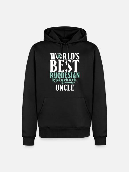 Rhodesian Ridgeback Gifts - Men’s Premium Organic Hoodie - black