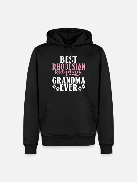 Rhodesian Ridgeback Gifts - Men’s Premium Organic Hoodie - black