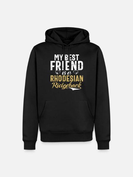 Rhodesian Ridgeback Gifts - Men’s Premium Organic Hoodie - black