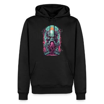 Underworld démons occulte horreur gothique Design - Sweat à capuche Premium bio Homme - noir - Devant - Nico (187cm)