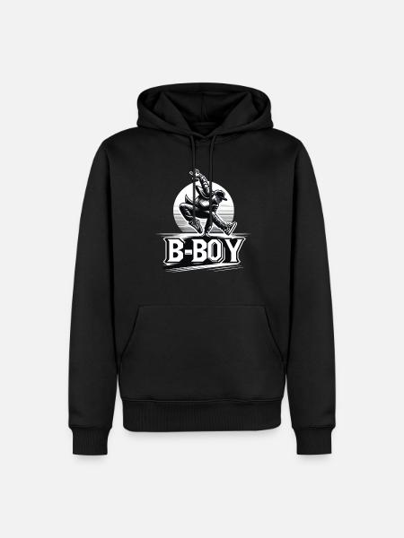 Breakdance Breakdancer Breakdance Kids - Men’s Premium Organic Hoodie - black