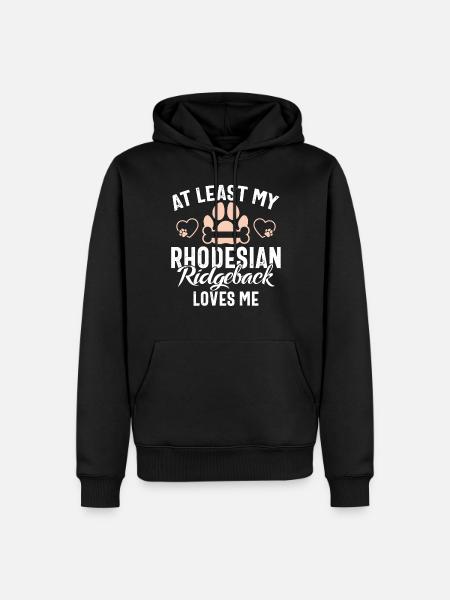Rhodesian Ridgeback Gifts - Men’s Premium Organic Hoodie - black