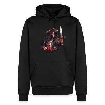 Sea Shanty Design Für Lieben Beim Singen Von - Männer Premium Bio Hoodie - Schwarz - Vorne - Nico (187cm)
