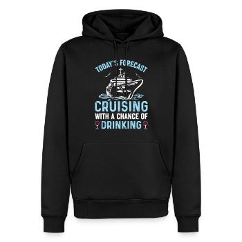 Lustige Kreuzfahrt Liebhaber Bootsfahrt Reise Sommer Strand - Männer Premium Bio Hoodie - Schwarz - Vorne - Nico (187cm)