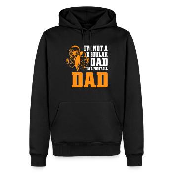 Soccer Dad Proud Soccer Dad Father's Day - Men’s Premium Organic Hoodie - black - Front - Nico (187cm)