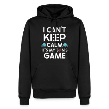Soccer Dad Proud Soccer Dad Father's Day - Men’s Premium Organic Hoodie - black - Front - Nico (187cm)