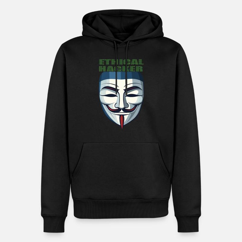 Ethischer Hacking -Analyst Ethische - Männer Premium Bio Hoodie - Schwarz