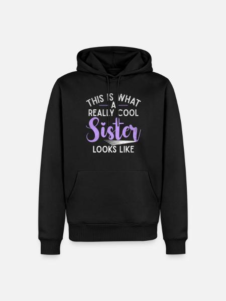 Sister Gifts - Men’s Premium Organic Hoodie - black