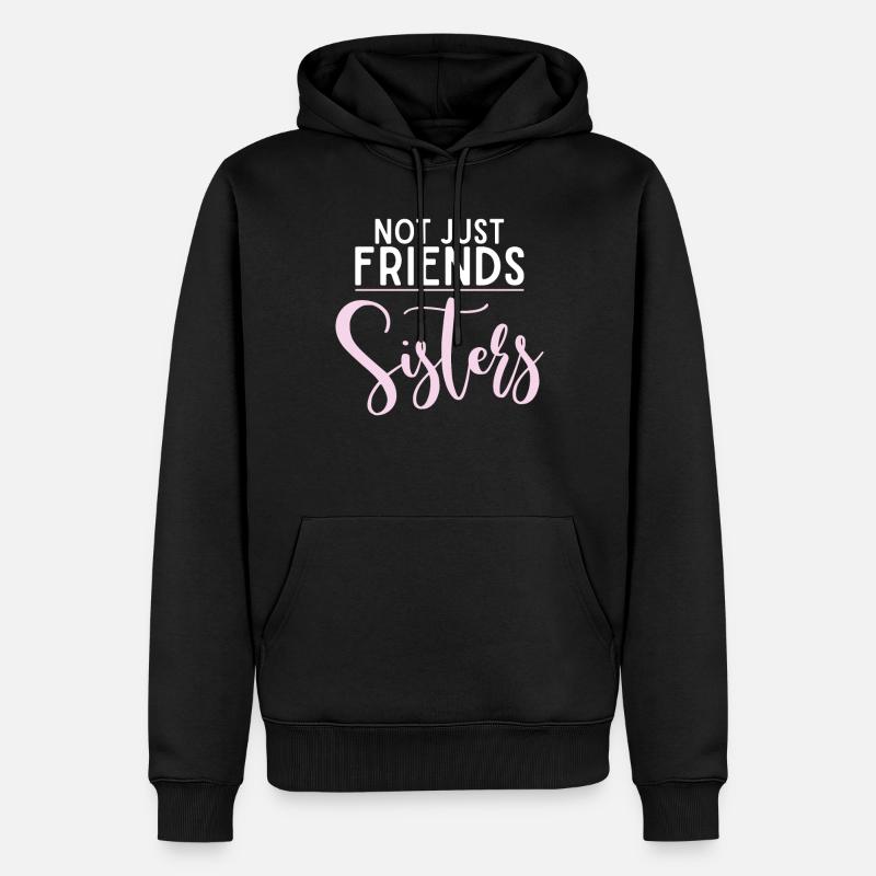 Cadeaux de soeur - Sweat à capuche Premium bio Homme - noir