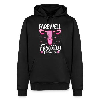 Chirurgie de l’endométriose Santé des femmes - Sweat à capuche Premium bio Homme - noir - Devant - Nico (187cm)
