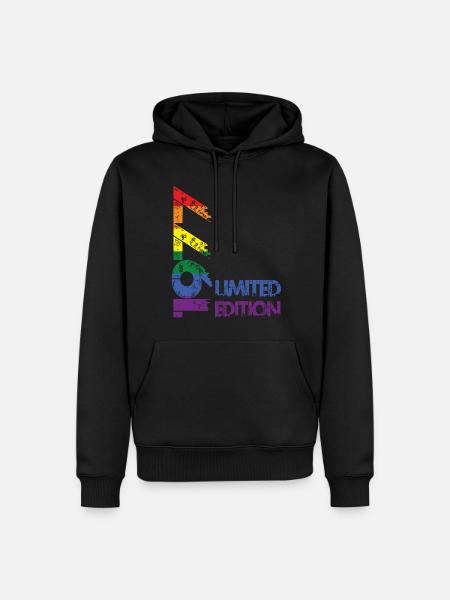 Limited Edition 1977 - Men’s Premium Organic Hoodie - black