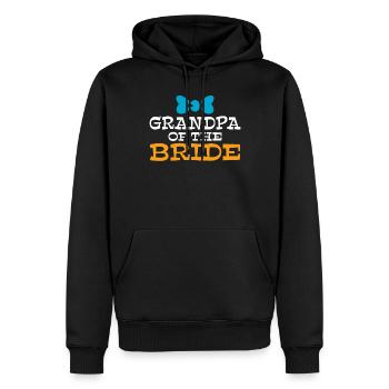 Grandpa Gifts - Männer Premium Bio Hoodie - Schwarz - Vorne - Nico (187cm)