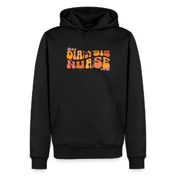 Dialyse Techniker Krankenschwester - Männer Premium Bio Hoodie - Schwarz - Vorne - Nico (187cm)