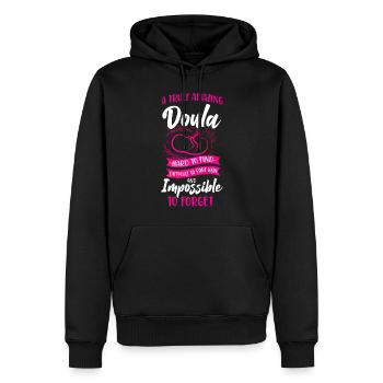 Doula Birth Worker A Truly Amazing - Männer Premium Bio Hoodie - Schwarz - Vorne - Nico (187cm)