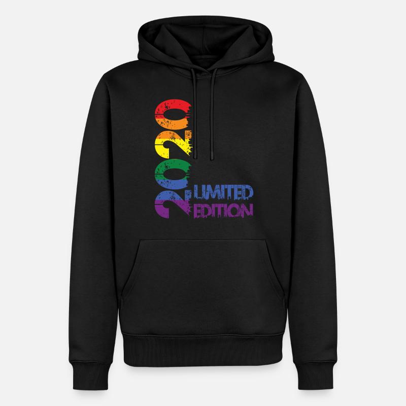 Édition limitée 2020 - Sweat à capuche Premium bio Homme - noir