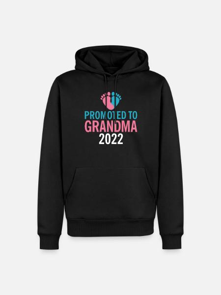Grandma Gifts - Männer Premium Bio Hoodie - Schwarz