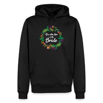 Grandma Gifts - Männer Premium Bio Hoodie - Schwarz - Vorne - Nico (187cm)