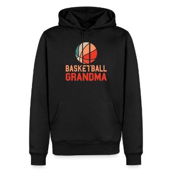 Grandma Gifts - Männer Premium Bio Hoodie - Schwarz - Vorne - Nico (187cm)